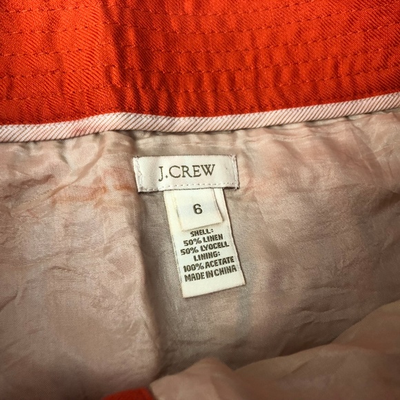 JCrew DORRIE Pleated SKIRT w/ Pocket SIZE 6 - Picture 3 of 8